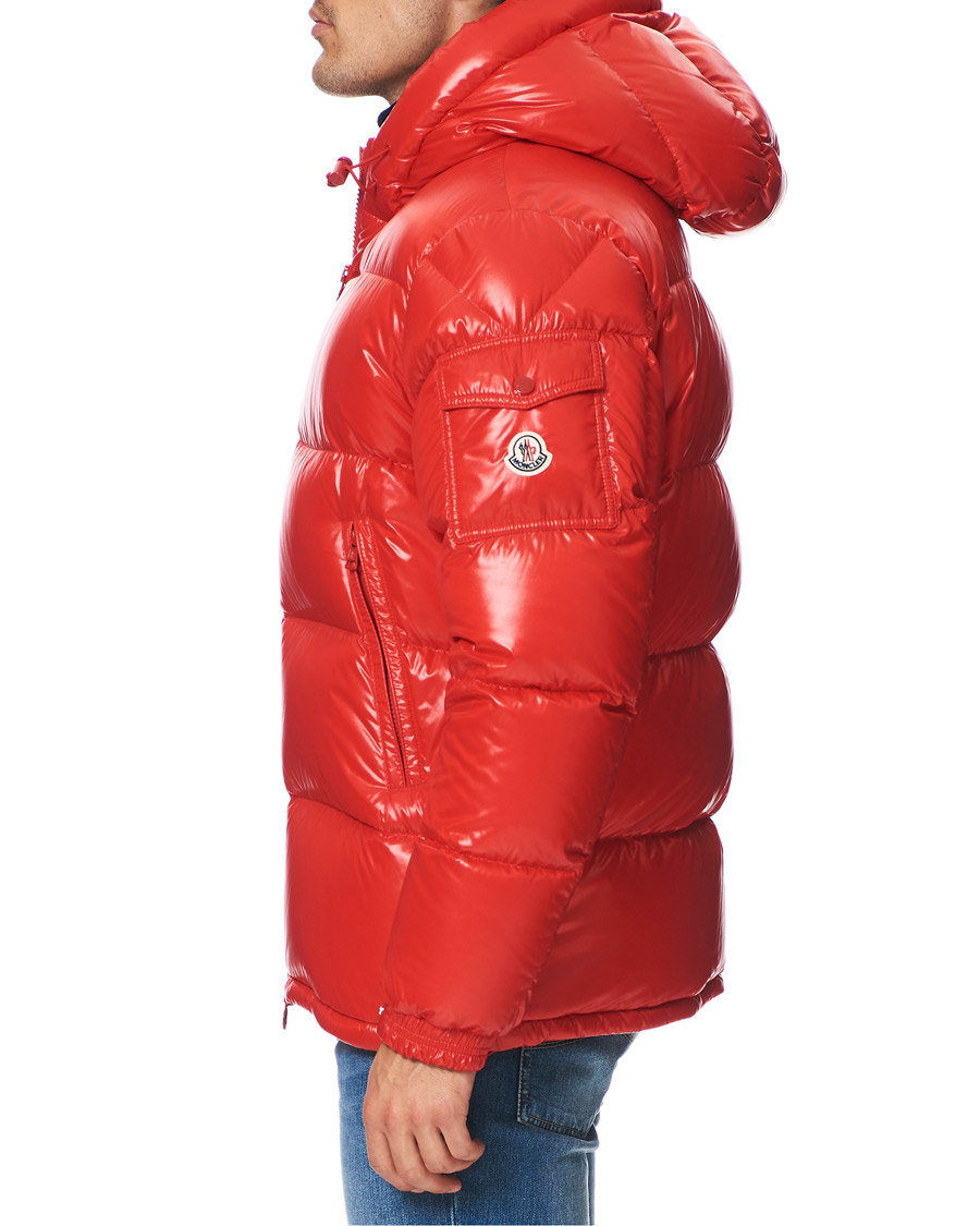Men | Coats & Jackets | Moncler | Ecrins Gloss Down Jacket Red