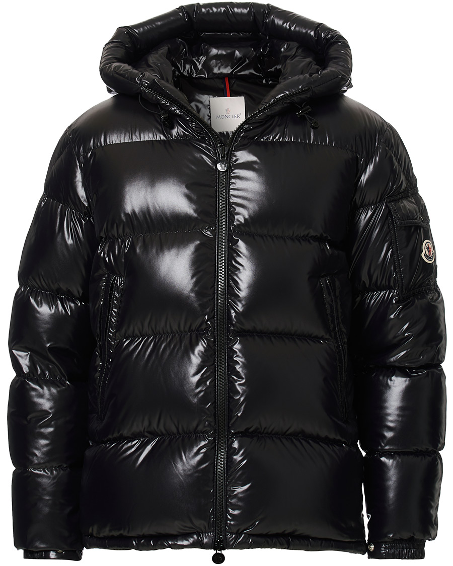Men | Coats & Jackets | Moncler | Ecrins Gloss Down Jacket Black