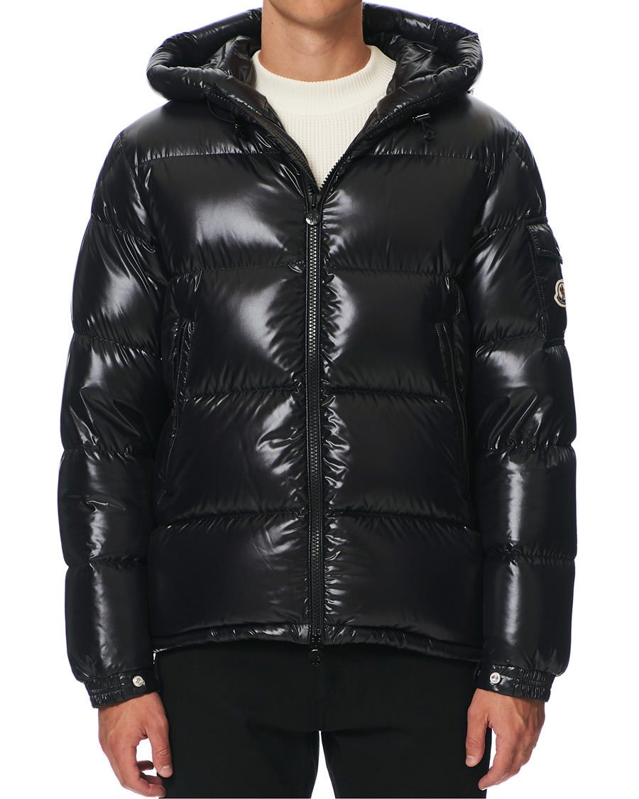 Men | Coats & Jackets | Moncler | Ecrins Gloss Down Jacket Black