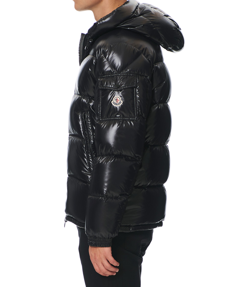 Men | Coats & Jackets | Moncler | Ecrins Gloss Down Jacket Black