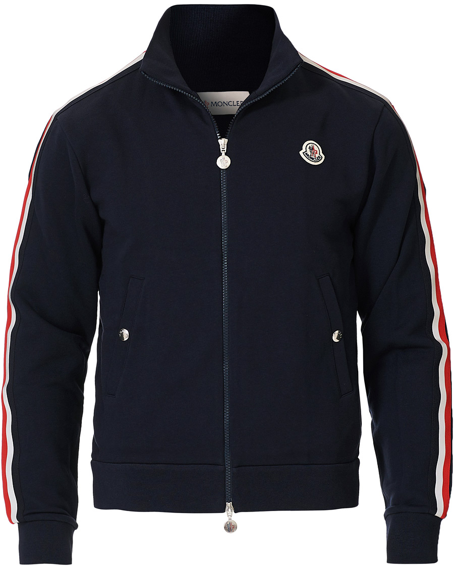 Men | Sweaters & Knitwear | Moncler | Full Zip Sweater Navy