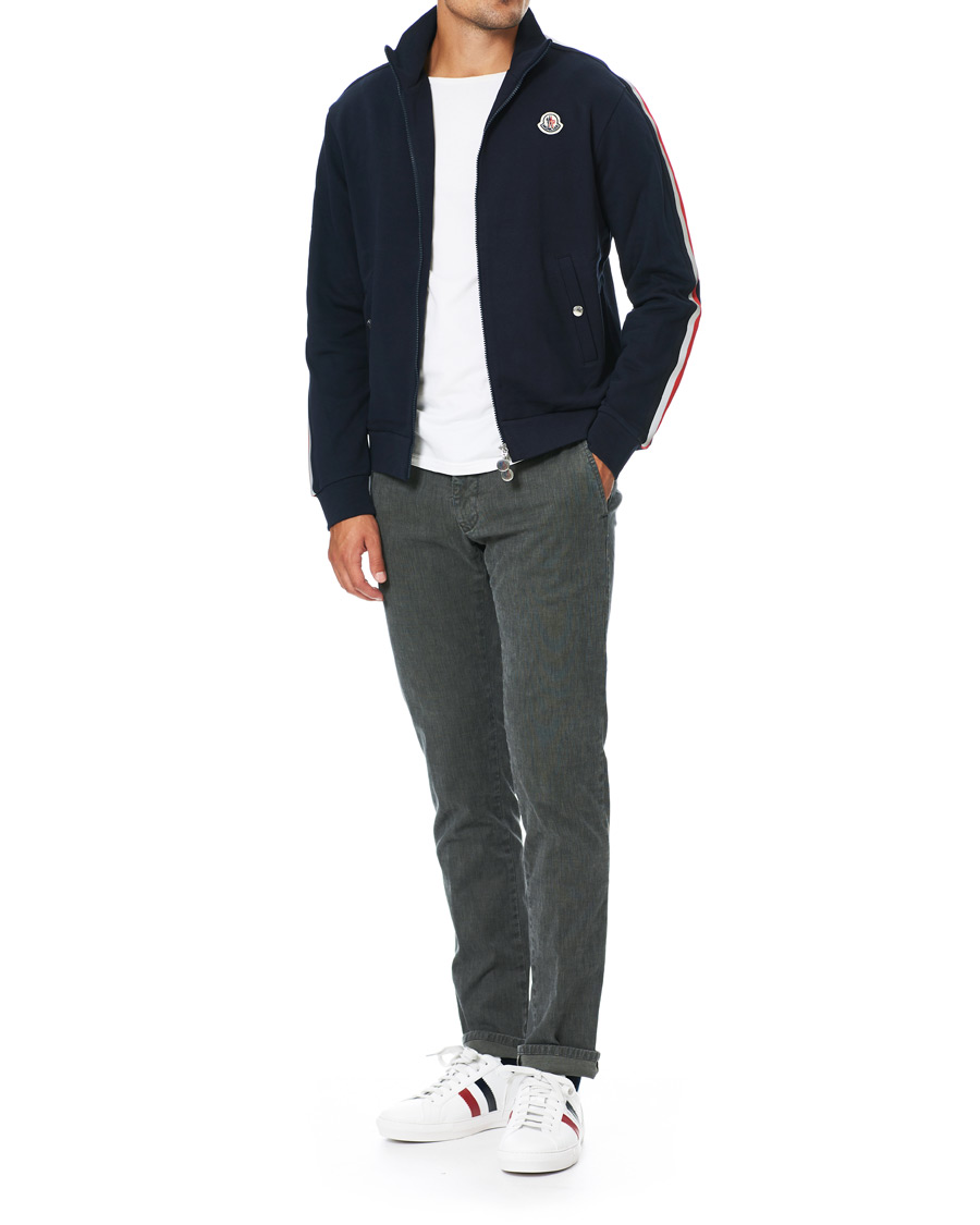 Men | Sweaters & Knitwear | Moncler | Full Zip Sweater Navy