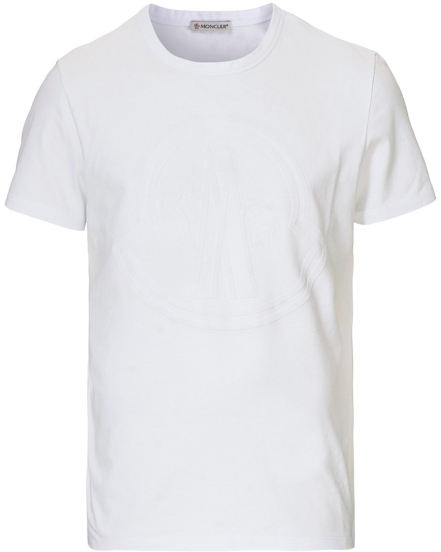Men | T-Shirts | Moncler | M Logo T-shirt White