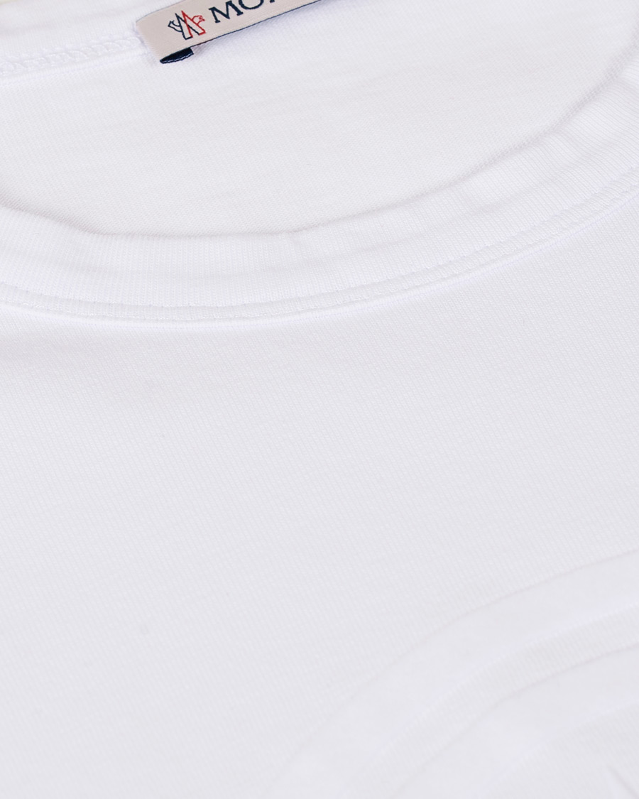 Men | T-Shirts | Moncler | M Logo T-shirt White
