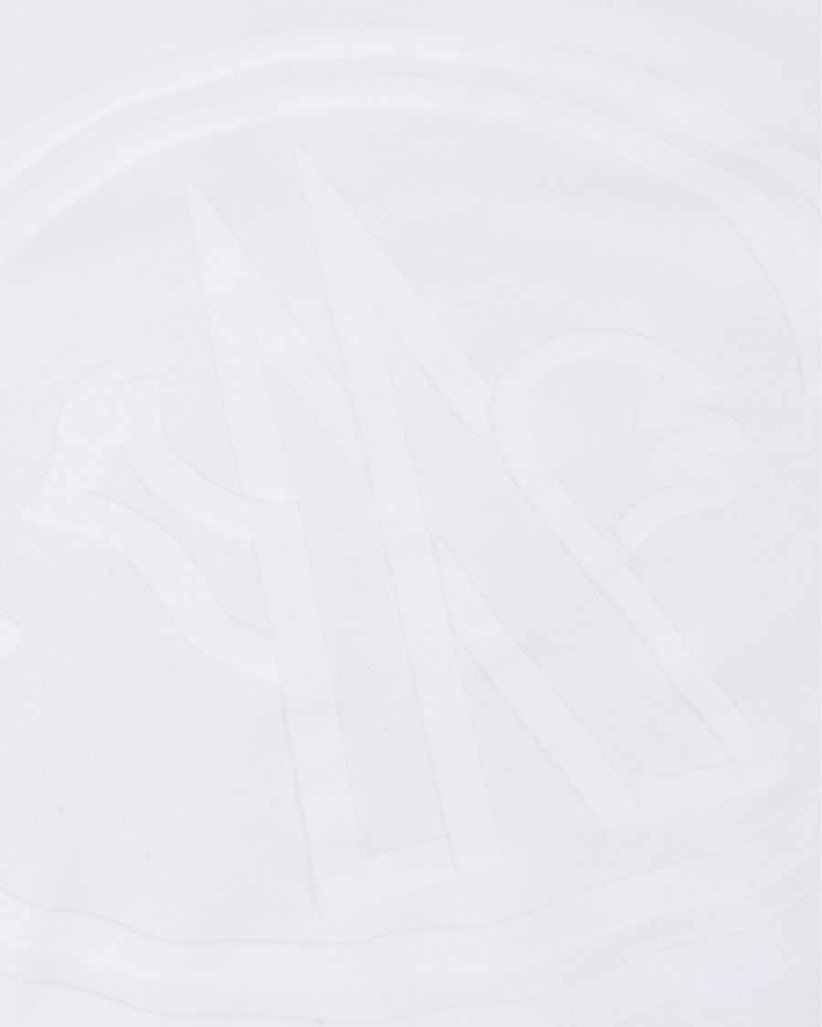 Men | T-Shirts | Moncler | M Logo T-shirt White