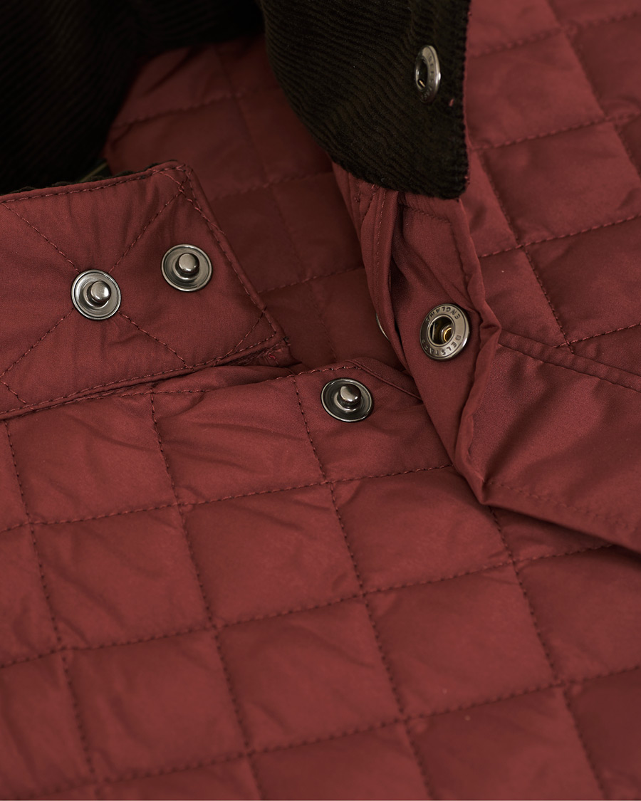 Men | Coats & Jackets | Belstaff | Waistcoat Quilted Burnished Red