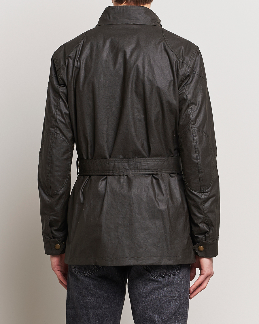 Men | Coats & Jackets | Belstaff | Trialmaster Waxed Jacket Faded Olive