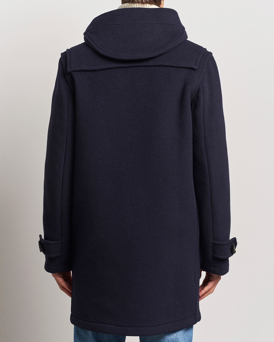 Men | Coats & Jackets | Gloverall | Morris Duffle Coat Navy/Dress Gordon