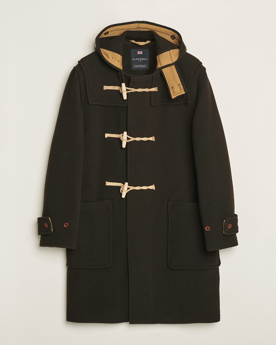 Men | Coats & Jackets | Gloverall | 575 Monty Original Duffle Coat Brown
