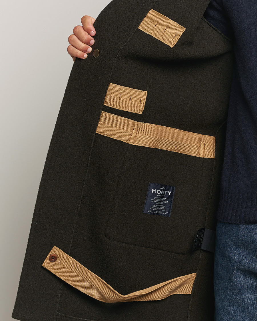 Men | Coats & Jackets | Gloverall | 575 Monty Original Duffle Coat Brown