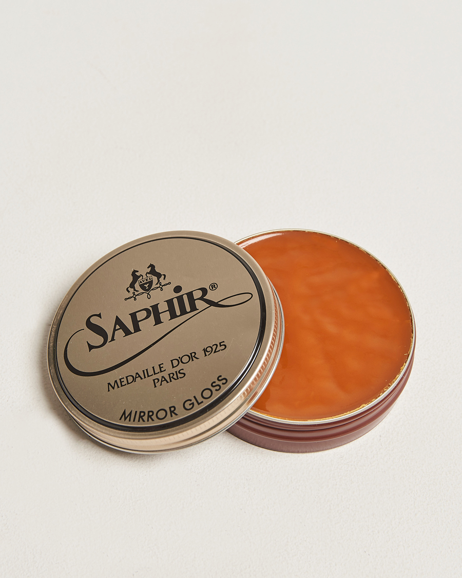 Men | Shoe Care | Saphir Medaille d'Or | Mirror Gloss 75ml Light Brown