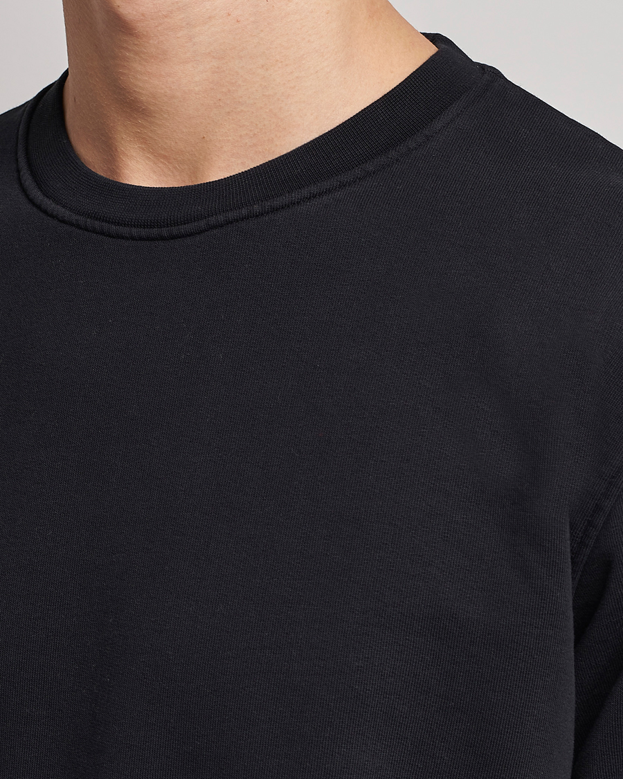Men | Sweaters & Knitwear | Colorful Standard | Classic Organic Crew Neck Sweat Deep Black