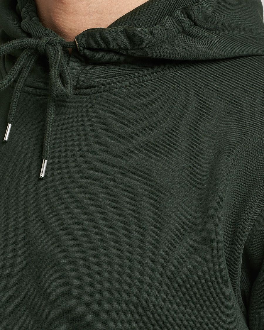 Men | Sweaters & Knitwear | Colorful Standard | Classic Organic Hood Hunter Green