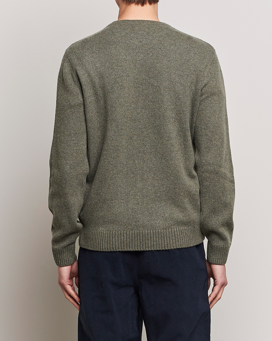 Men | Sweaters & Knitwear | Colorful Standard | Classic Merino Wool Crew Neck Dusty Olive