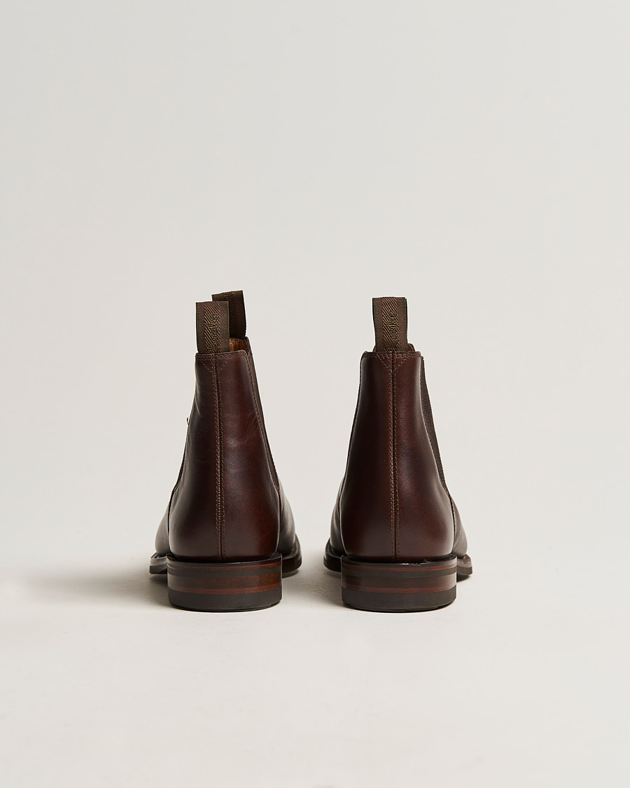 Men | Boots | Loake 1880 | Chatsworth Chelsea Boot Dk Brown Waxy Calf