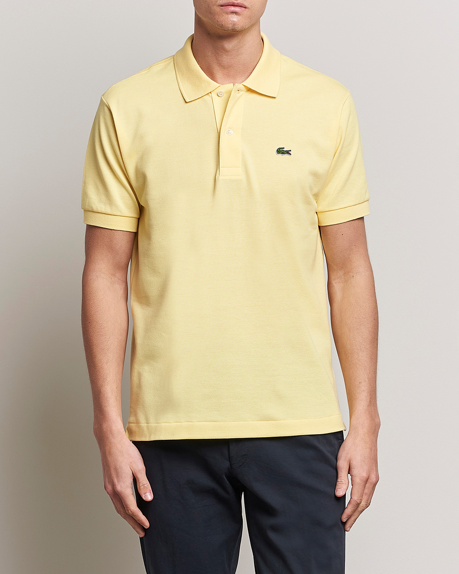 Men | Polo Shirts | Lacoste | Original Polo Piké Yellow