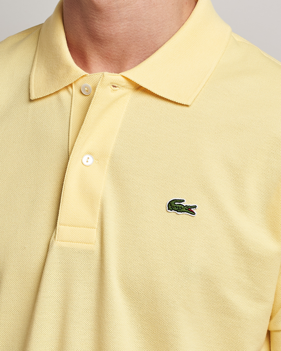 Men | Polo Shirts | Lacoste | Original Polo Piké Yellow