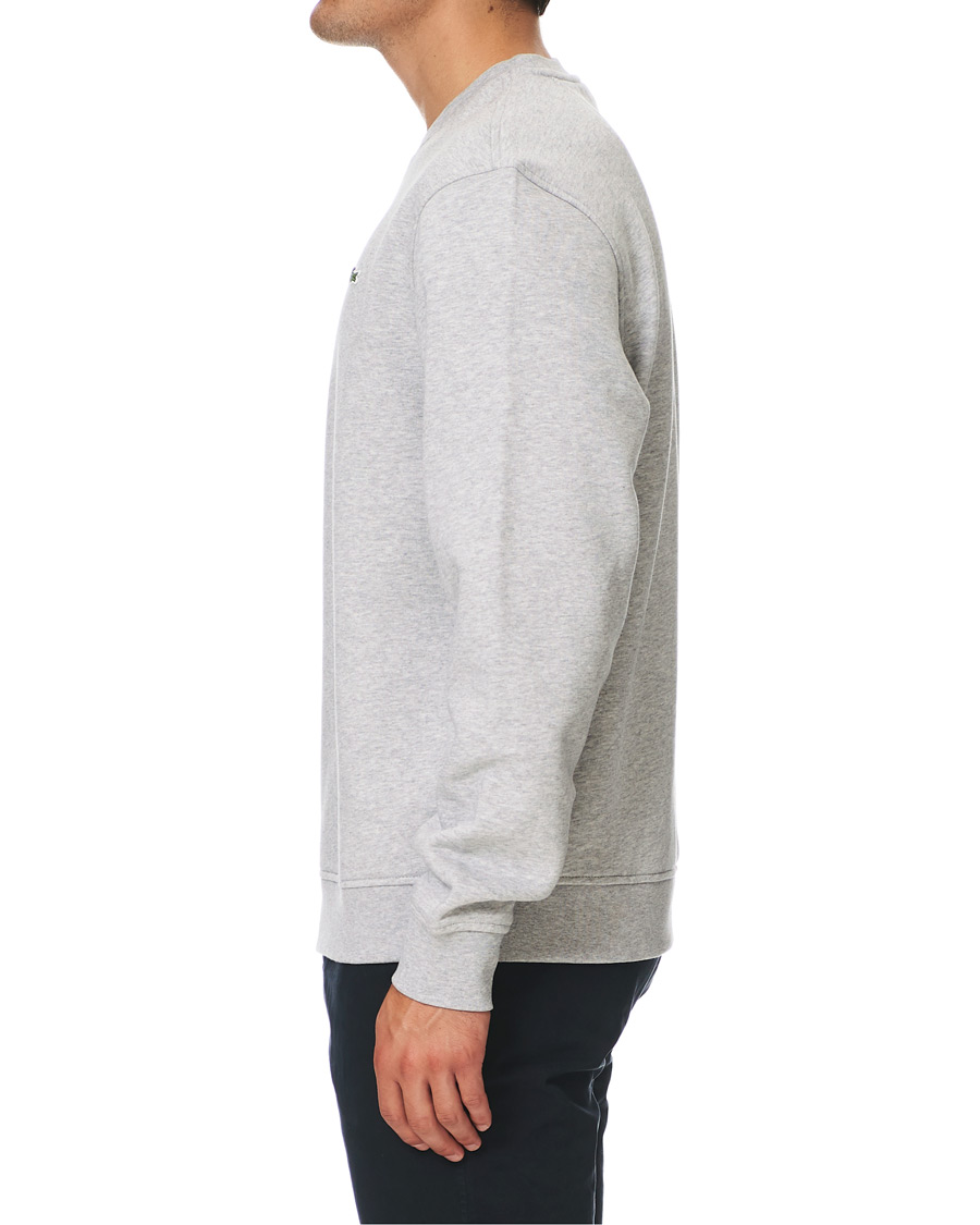 Men | Sweaters & Knitwear | Lacoste | Crew Neck Sweatshirt Argent Chine