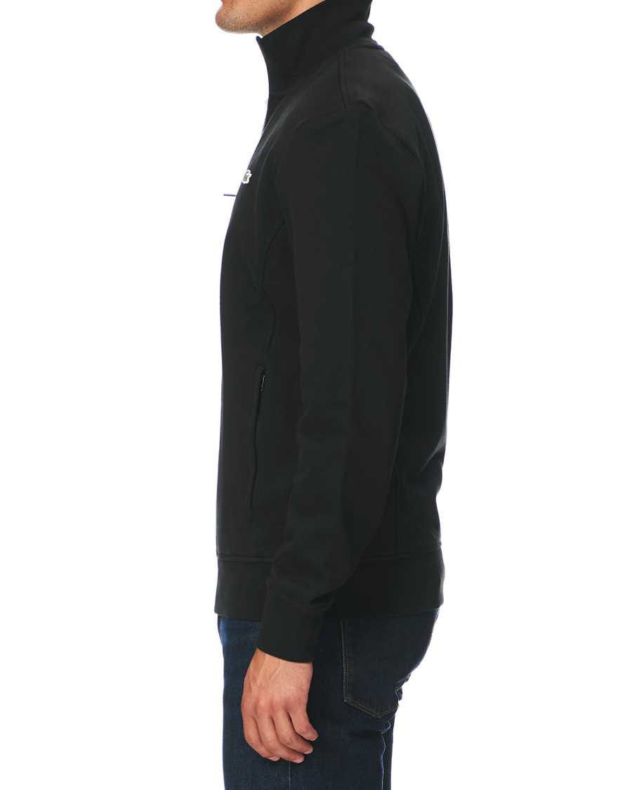 Men | Sweaters & Knitwear | Lacoste Sport | Full Zip Sweater Black