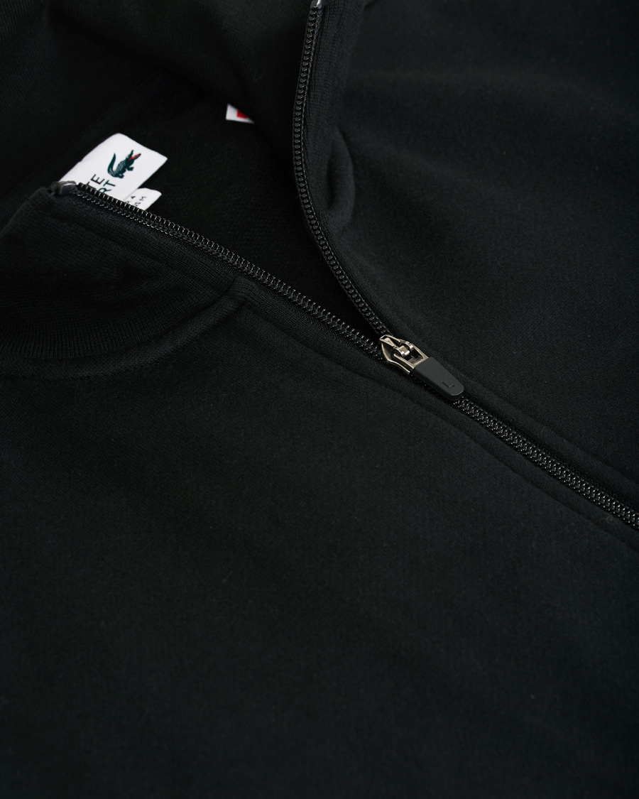 Men | Sweaters & Knitwear | Lacoste Sport | Full Zip Sweater Black