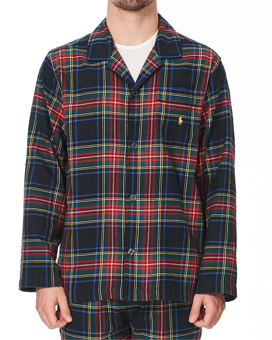 Men | Pyjamas & Robes | Polo Ralph Lauren | Flannel Check Pyjama Set Red/Green/Blue