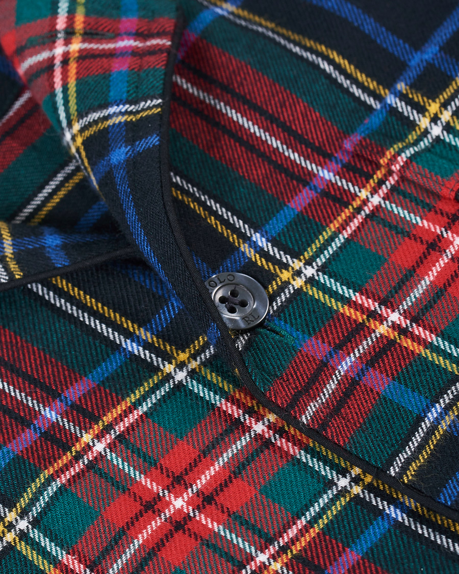 Men | Pyjamas & Robes | Polo Ralph Lauren | Flannel Check Pyjama Set Red/Green/Blue