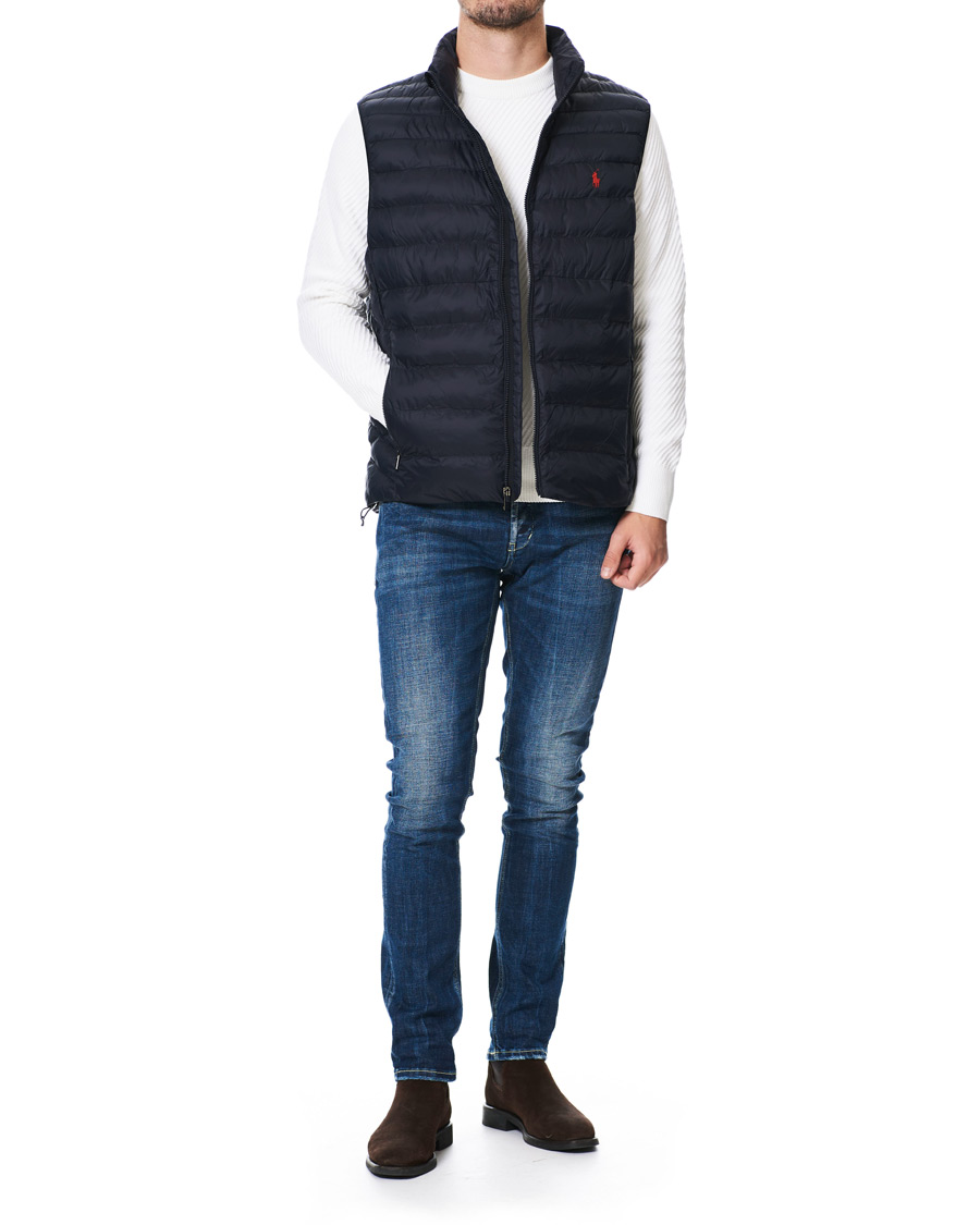 Men | Coats & Jackets | Polo Ralph Lauren | Earth Down Vest Navy