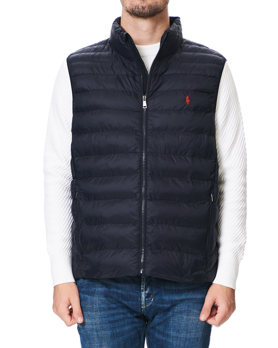 Men | Coats & Jackets | Polo Ralph Lauren | Earth Down Vest Navy