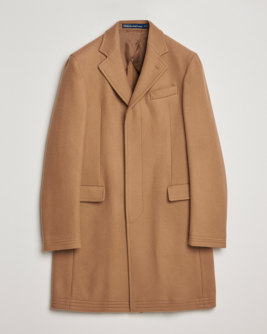 Men | Coats & Jackets | Polo Ralph Lauren | PS Paddock Wool Melton Coat Camel