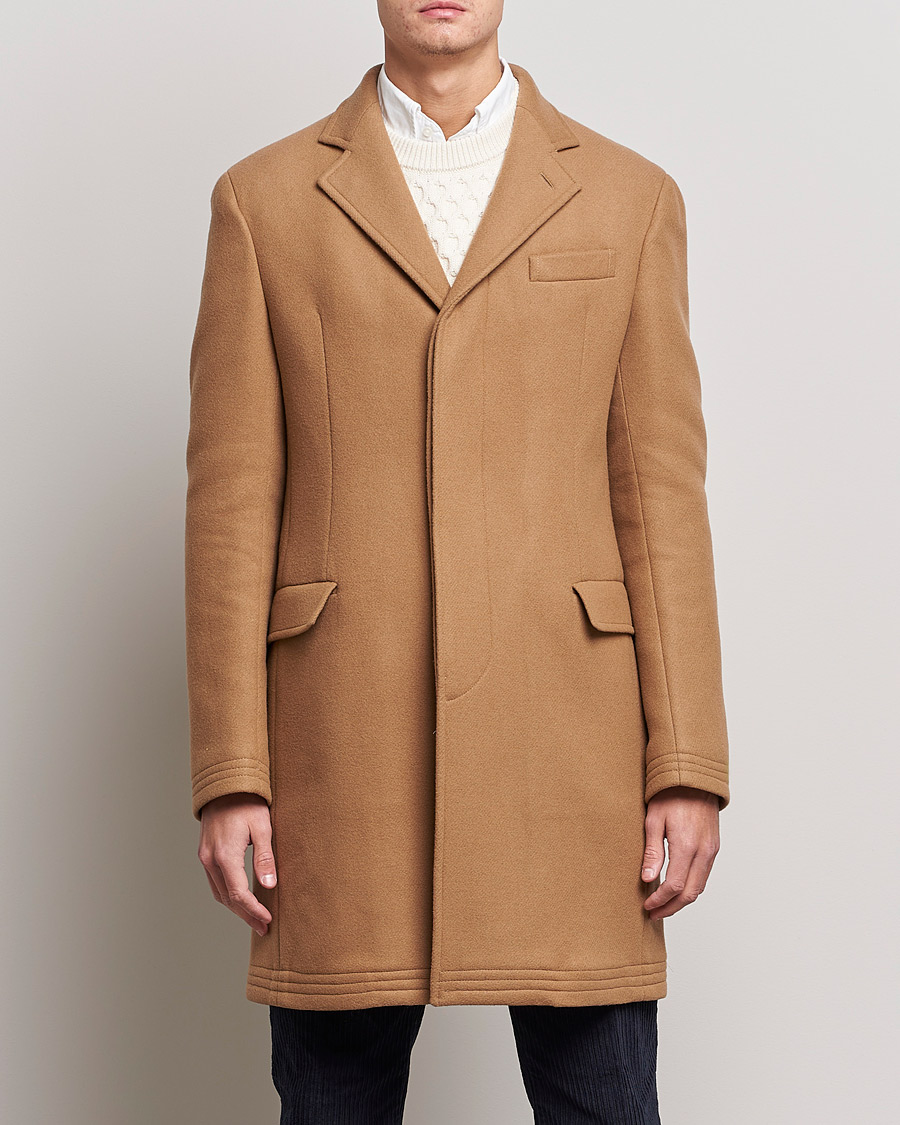 Men | Coats & Jackets | Polo Ralph Lauren | PS Paddock Wool Melton Coat Camel