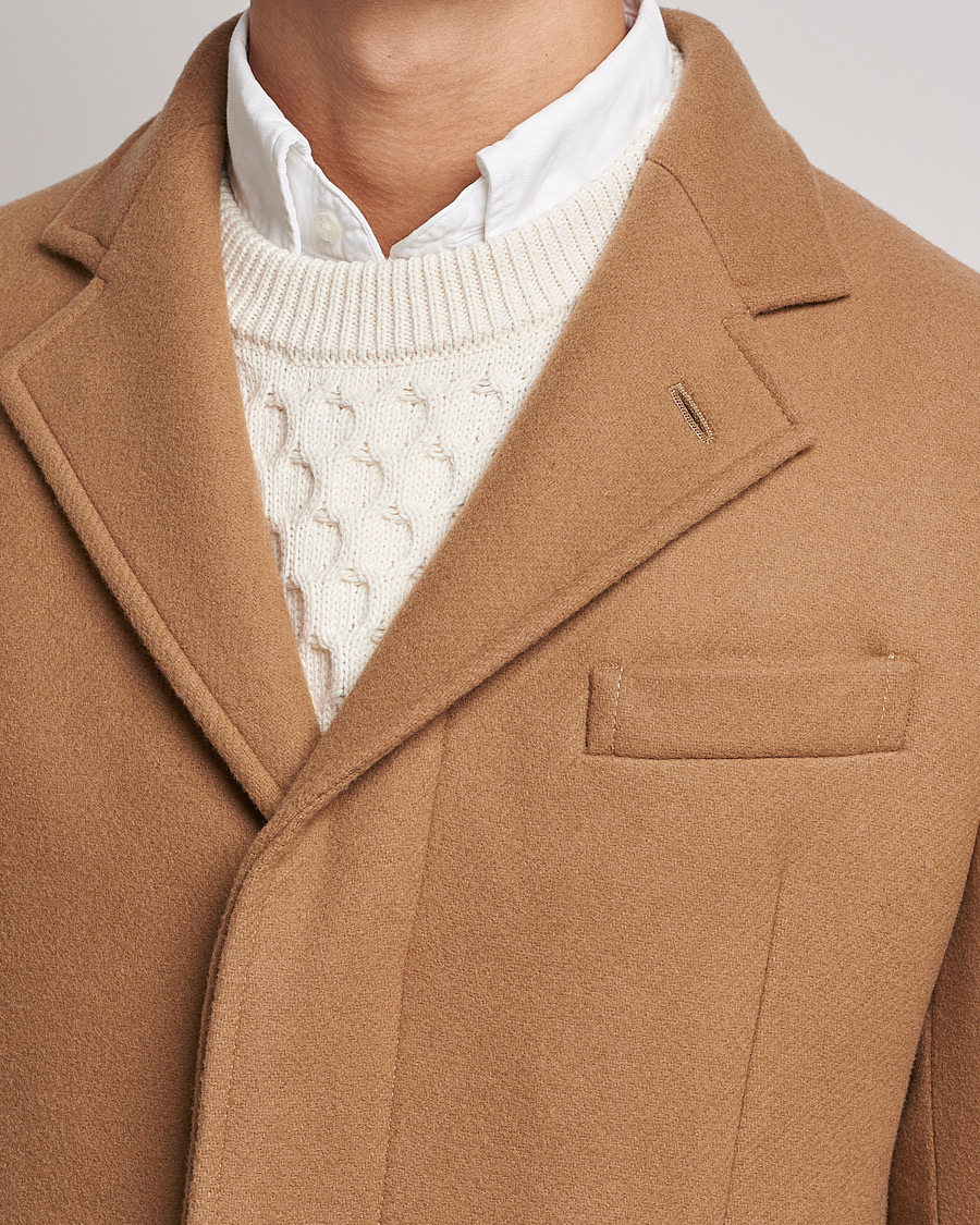 Men | Coats & Jackets | Polo Ralph Lauren | PS Paddock Wool Melton Coat Camel