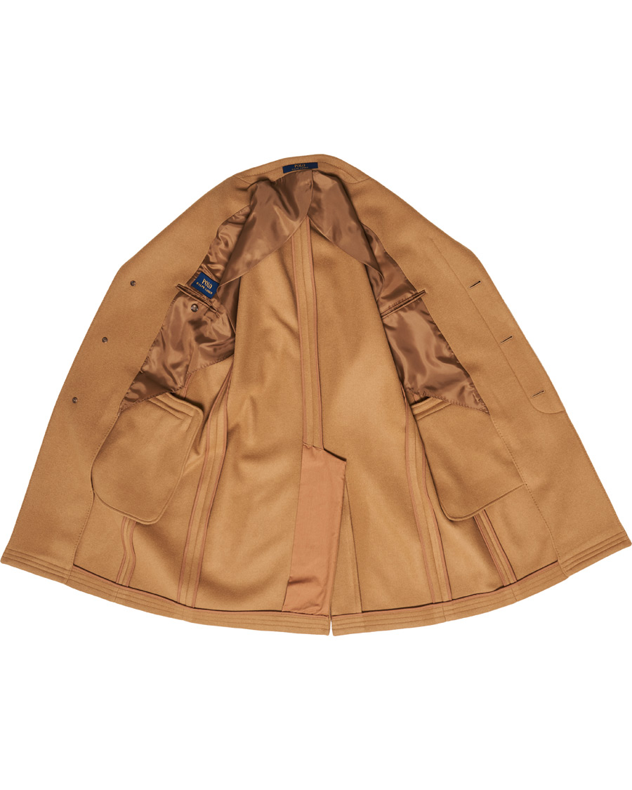 Men | Coats & Jackets | Polo Ralph Lauren | PS Paddock Wool Melton Coat Camel