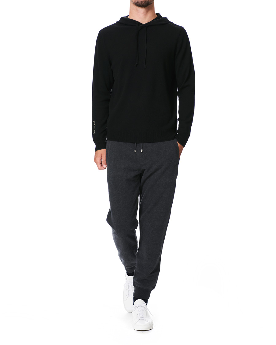Men | Sweaters & Knitwear | RLX Ralph Lauren | Washable Cashmere Hoodie Black
