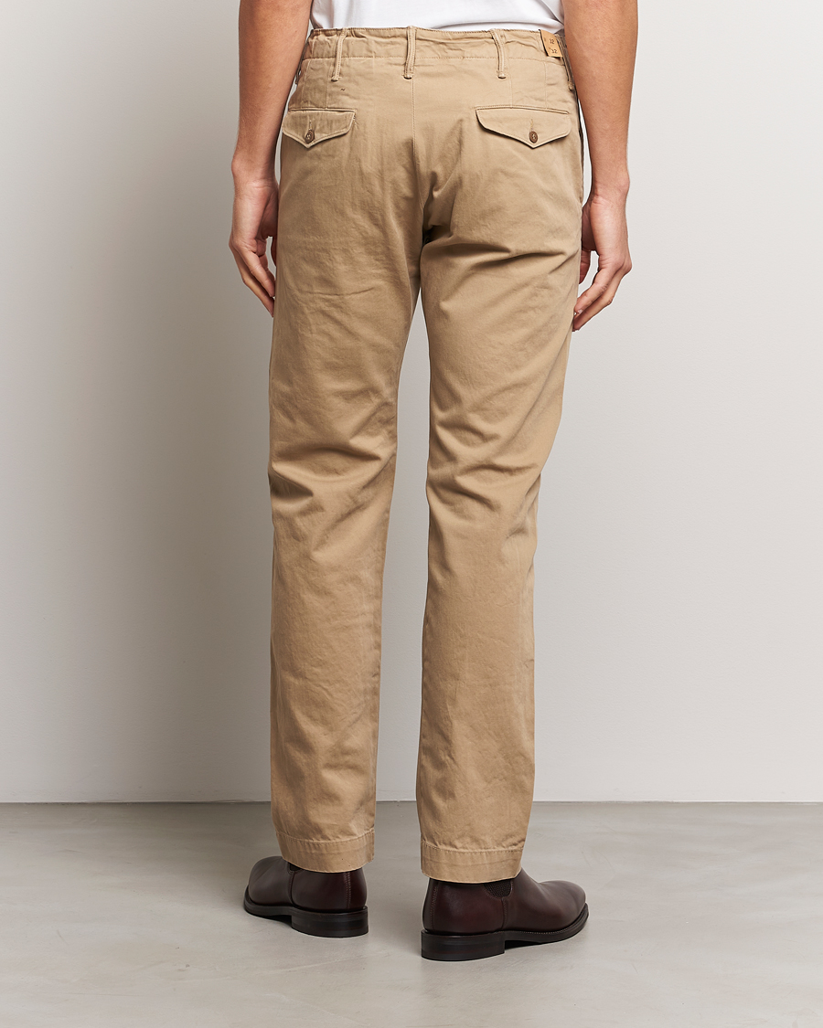 Men | Trousers | RRL | Officers Flat Pant New Military Khaki