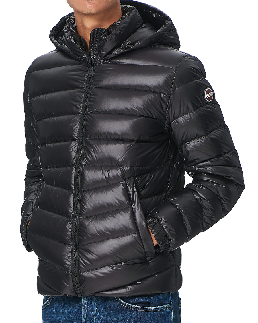 Men | Coats & Jackets | Colmar | Blaze High Shine Down Hooded Jacket Black