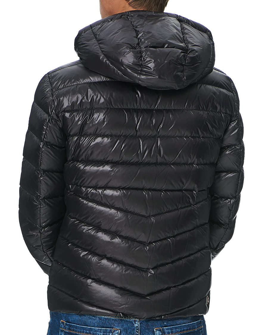 Men | Coats & Jackets | Colmar | Blaze High Shine Down Hooded Jacket Black
