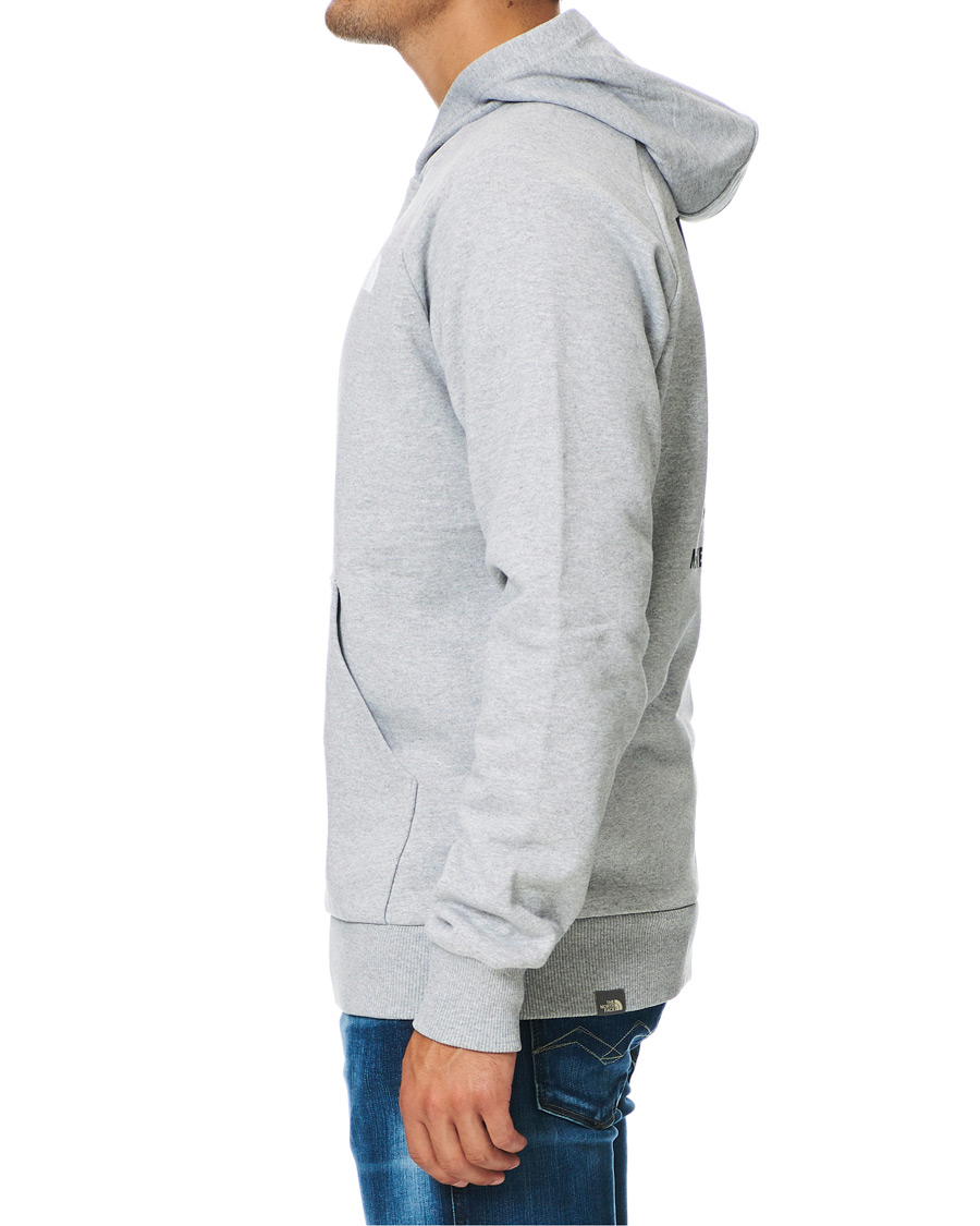 Men | Sweaters & Knitwear | The North Face | Raglan Redbox Hoodie Grey Heather