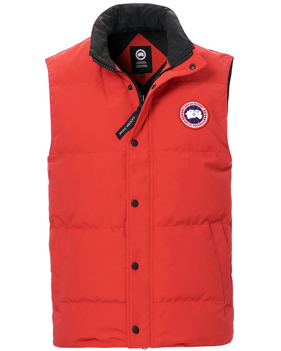 Men | Coats & Jackets | Canada Goose | Garson Vest Red