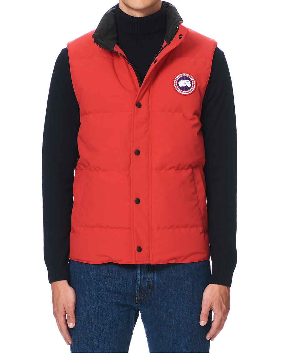 Men | Coats & Jackets | Canada Goose | Garson Vest Red