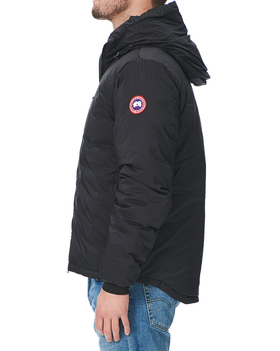 Men | Coats & Jackets | Canada Goose | Lodge Hooded Jacket Black