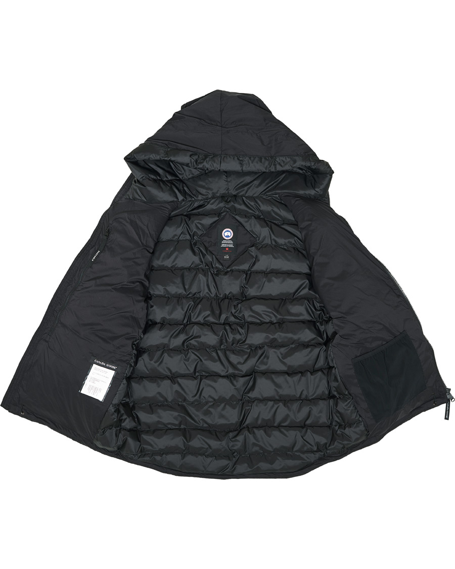 Men | Coats & Jackets | Canada Goose | Lodge Hooded Jacket Black