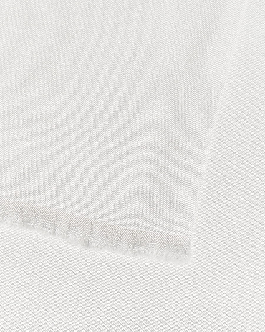 Men | Dress Scarves | Amanda Christensen | Ceremony Self Fringes Scarf White