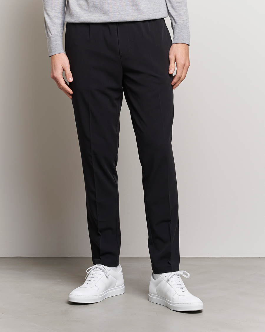 Men | Trousers | Samsøe Samsøe | Smithy Drawstring Trousers Black