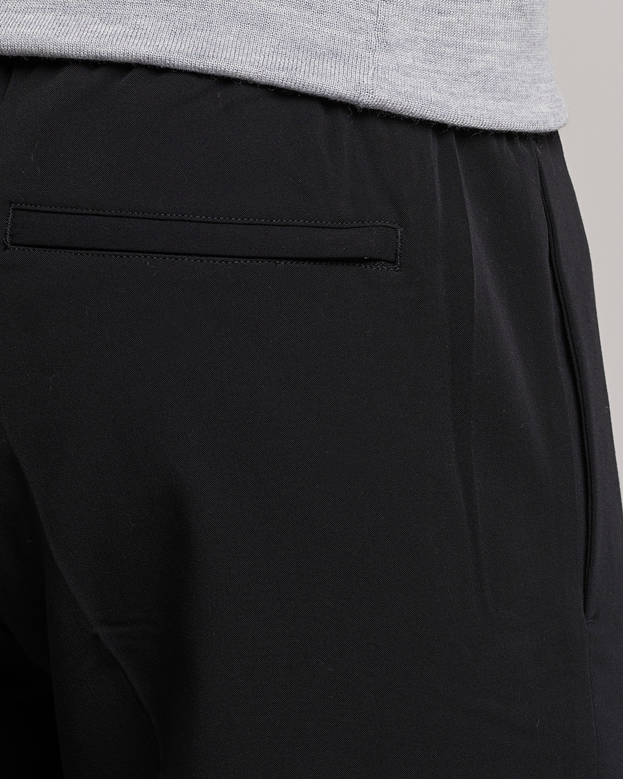 Men | Trousers | Samsøe Samsøe | Smithy Drawstring Trousers Black
