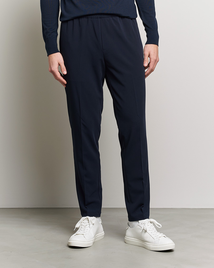 Men | Trousers | Samsøe Samsøe | Smithy Drawstring Trousers Night Sky
