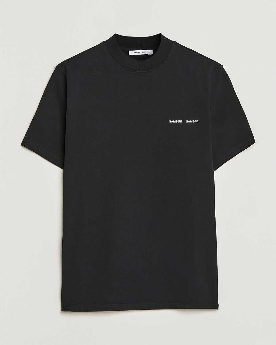 Men | T-Shirts | Samsøe Samsøe | Norsbro Organic Cotton Tee Black