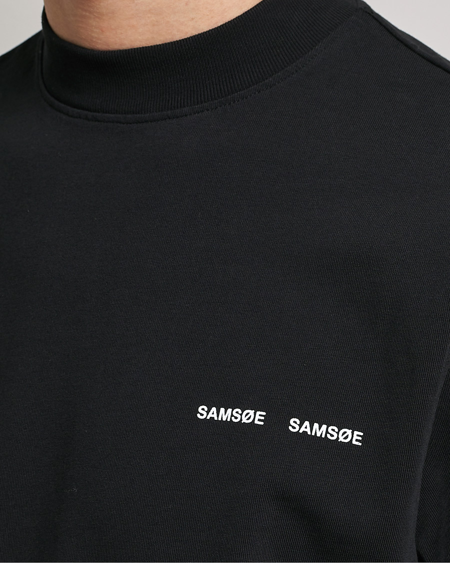 Men | T-Shirts | Samsøe Samsøe | Norsbro Organic Cotton Tee Black