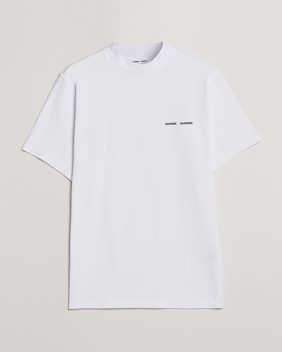 Men | T-Shirts | Samsøe Samsøe | Norsbro Organic Cotton Tee White