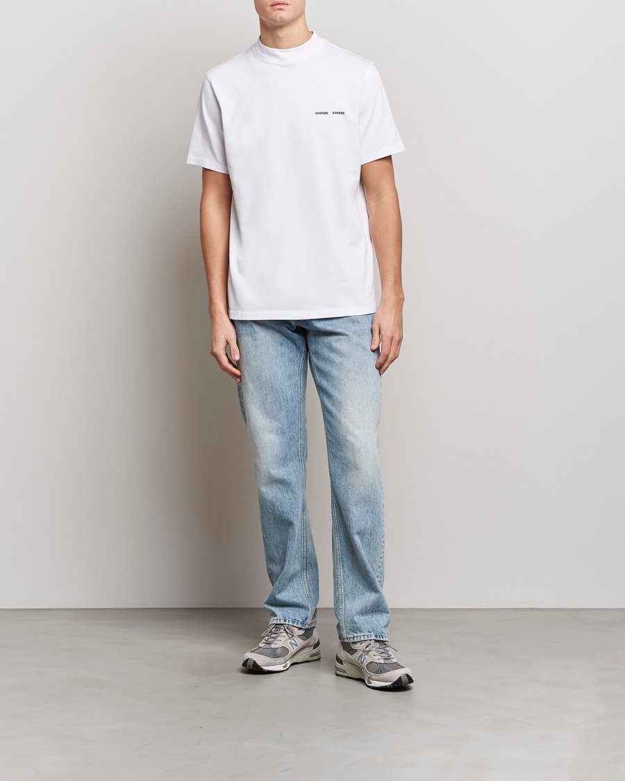 Men | T-Shirts | Samsøe Samsøe | Norsbro Organic Cotton Tee White