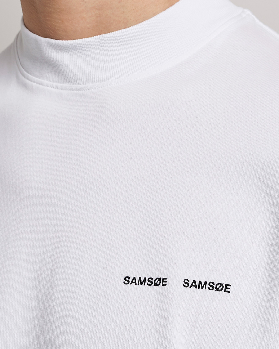 Men | T-Shirts | Samsøe Samsøe | Norsbro Organic Cotton Tee White